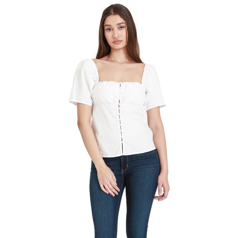 LEVIS - Blusa Mujer Lisa Blanco Levis_.