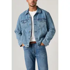 LEVIS - Chaqueta Hombre Regular Fit Azul