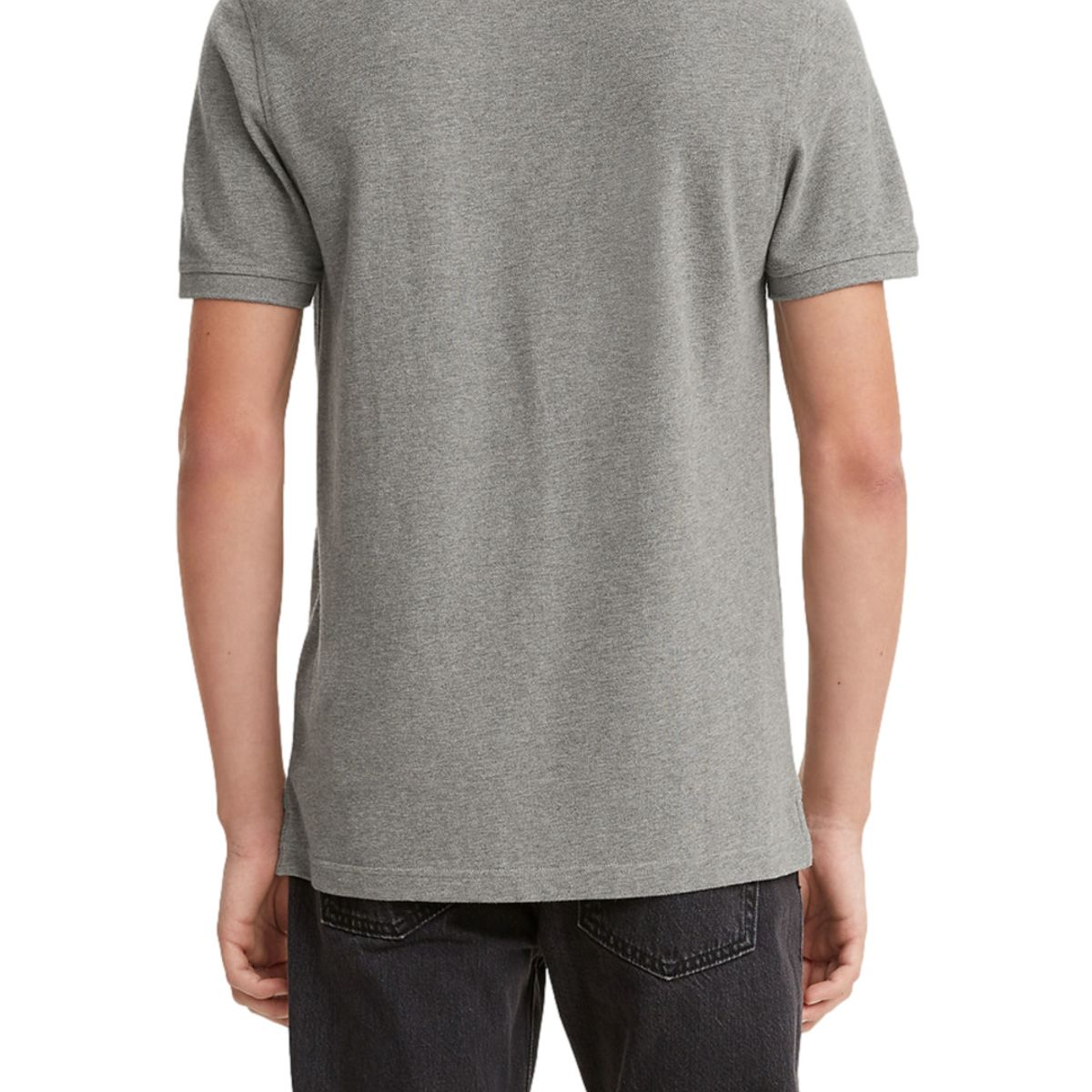 LEVIS - Polera Hombre Regular Fit Lisa Logo Gris Levis