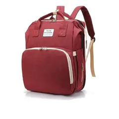 GENERICO - Mochila 3 en 1 Bebés Pañalera Cuna Mudador