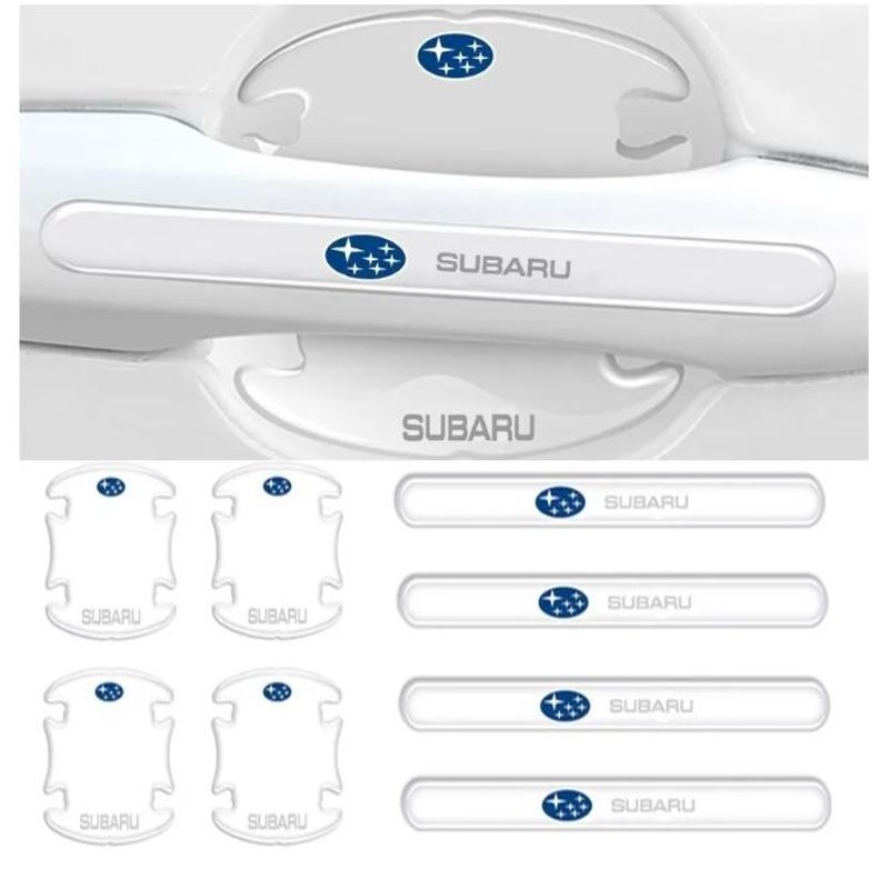 SUBARU - Set protector Antiarañazos para Manilla de Puertas SUBARU
