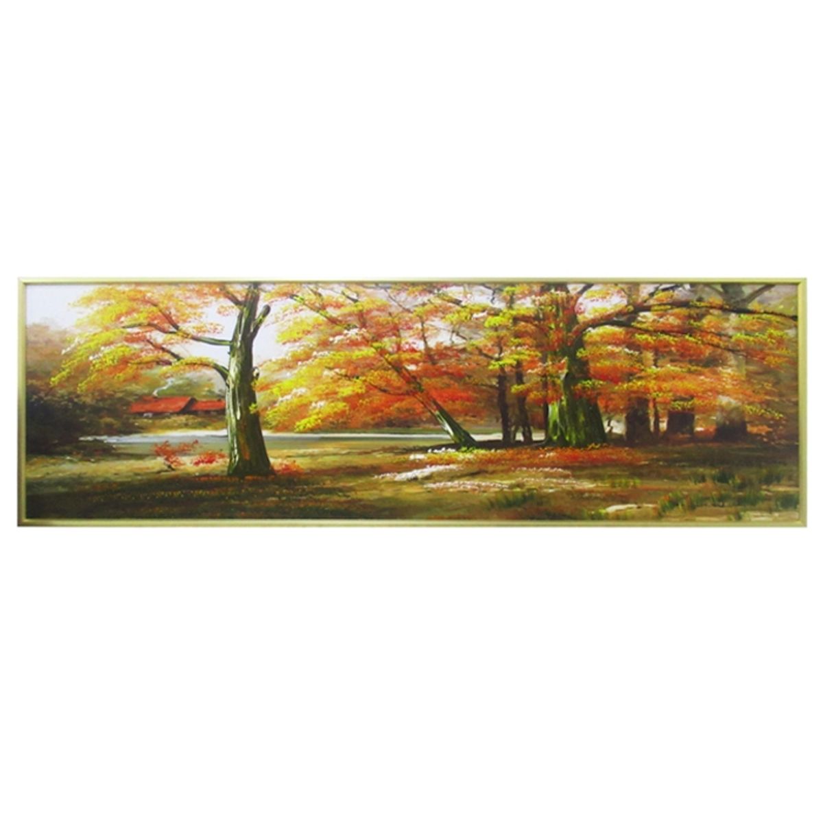 MSA MUEBLES SANTA ANA - CUADRO CASA EN LA LAGUNA ( 150 x 4 x 47 cms)