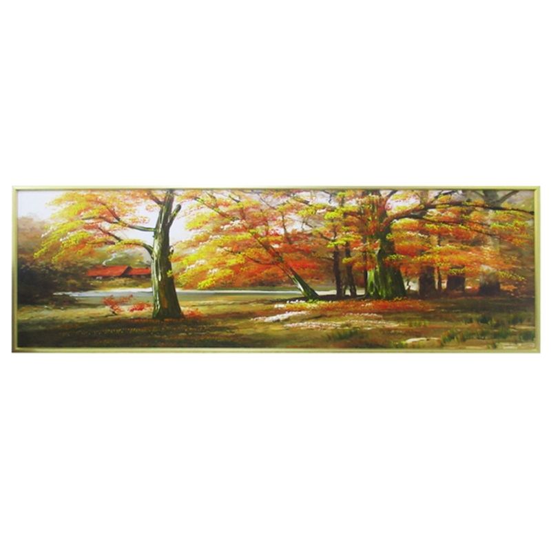 GENERICO - CUADRO CASA EN LA LAGUNA ( 150 x 4 x 47 cms).