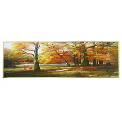 GENERICO - CUADRO CASA EN LA LAGUNA ( 150 x 4 x 47 cms).