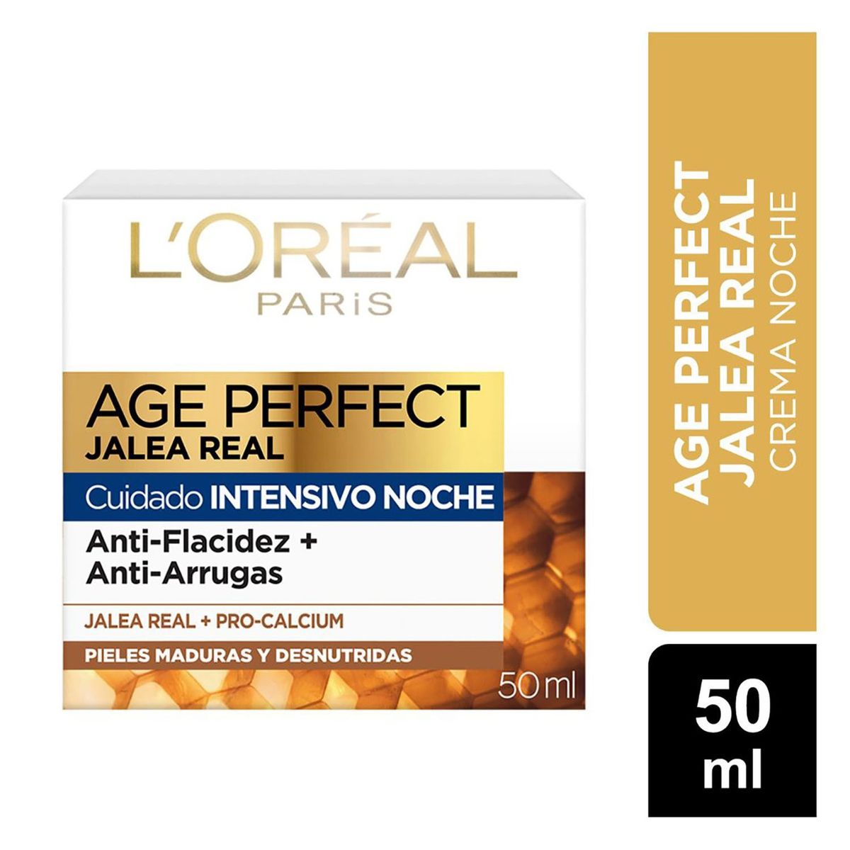 LOREAL PARIS - Pack Facial Age Perfect Jalea Real  Crema Dia  Noche + Serum