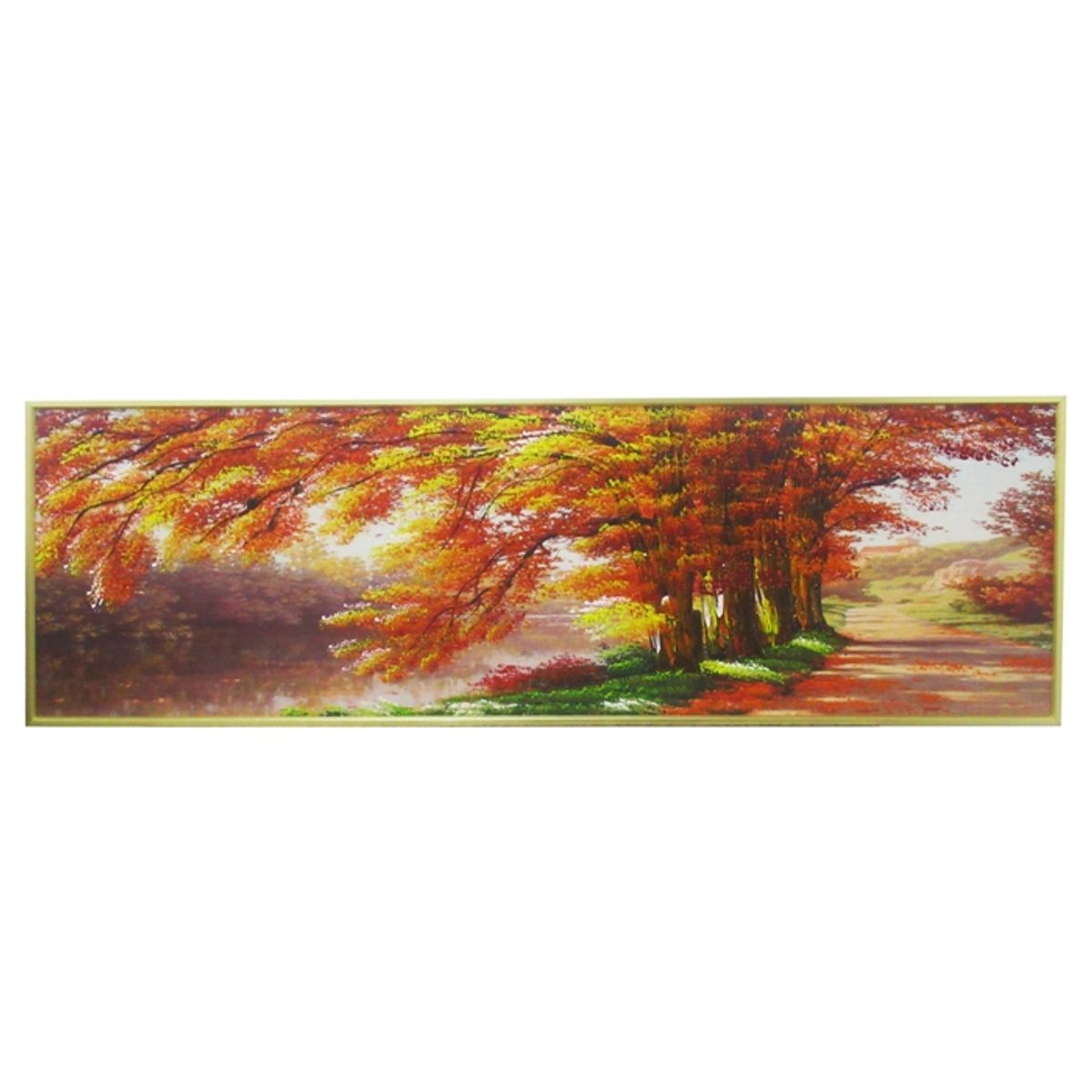 MSA MUEBLES SANTA ANA - CUADRO EN LA SOMBRA DEL RIO ( 150 x 4 x 47 cm)