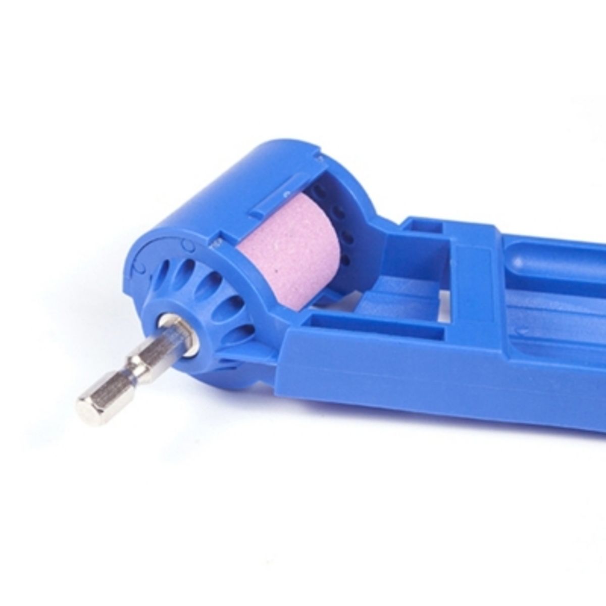 GENERICO - Afilador De Broca Portátil 2 - 12.5mm Con Piedra De Repuesto