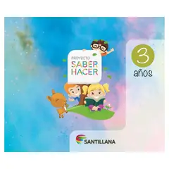SANTILLANA - Caja de párvulo 3 Años - SABER HACER