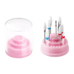 GN - Organizador De Fresas O Porta Fresas 48 Orificios Manicure