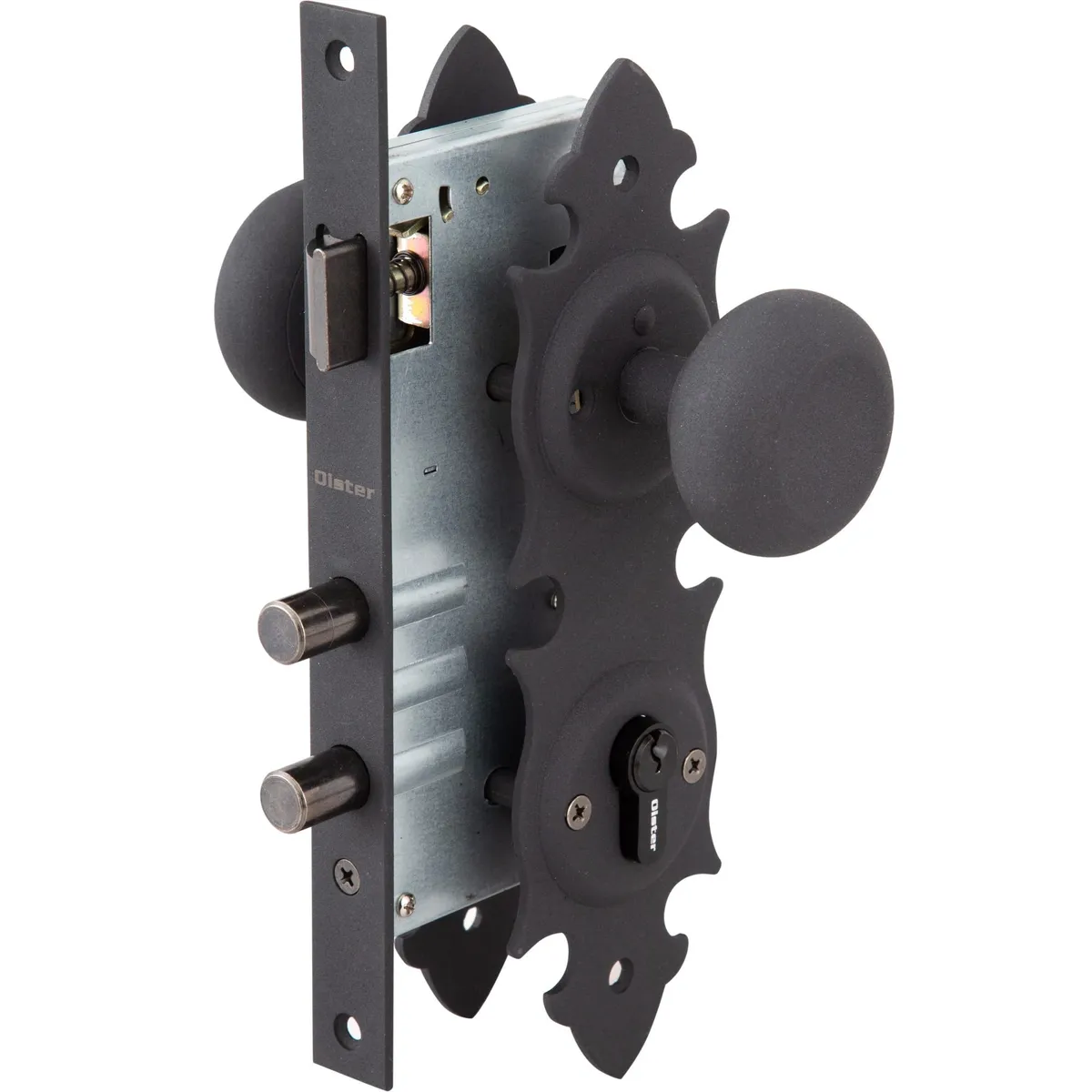 OISTER - Cerradura Embutir Oister Trancura Acceso - Negro