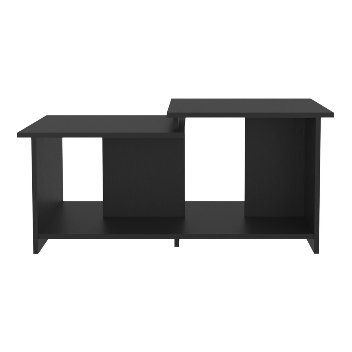 FMFURNITURE - Mesa De Centro Rectangular - Negro 416x893x531 cm