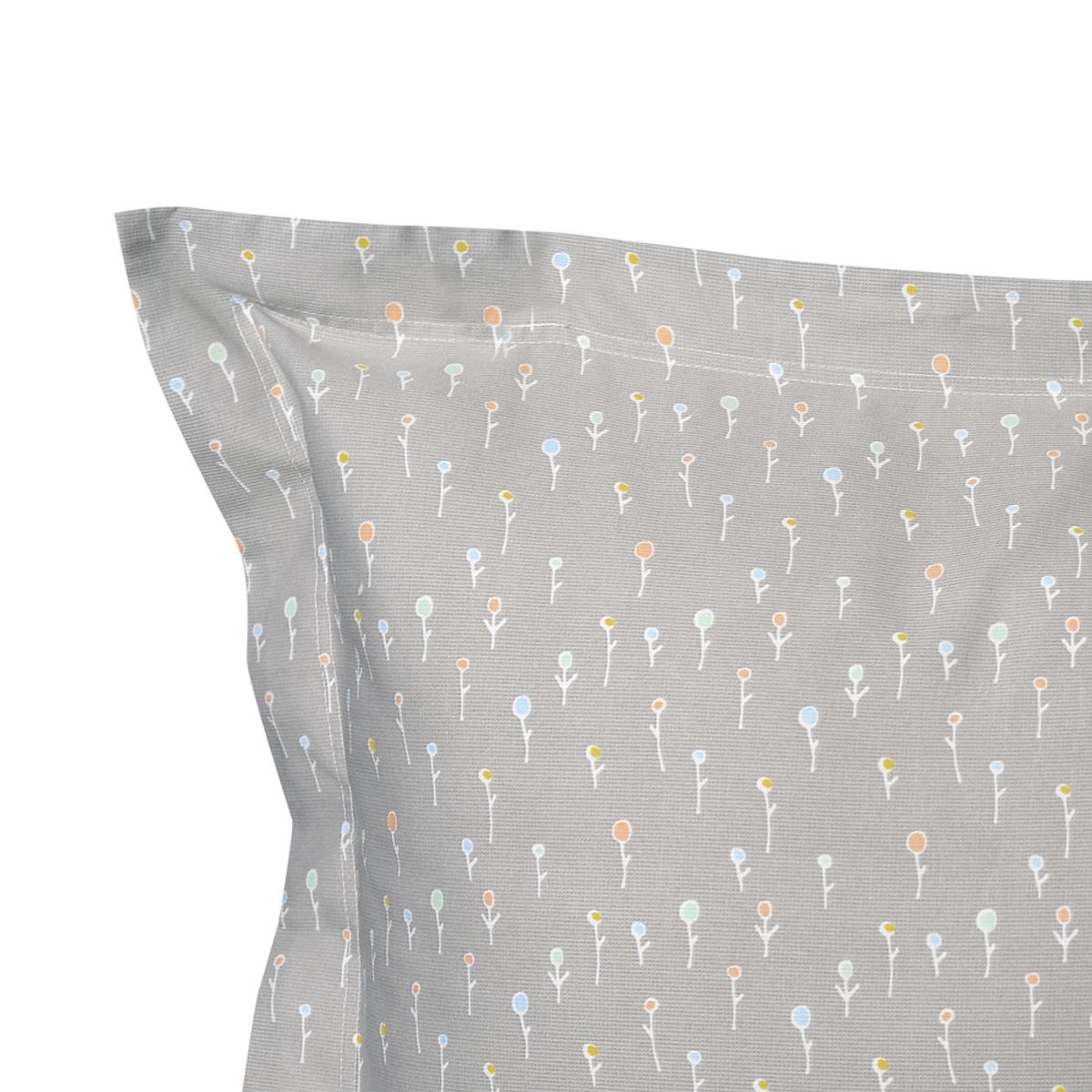 NINA HERRERA - Funda Estampada Rama Gris 50x70cm