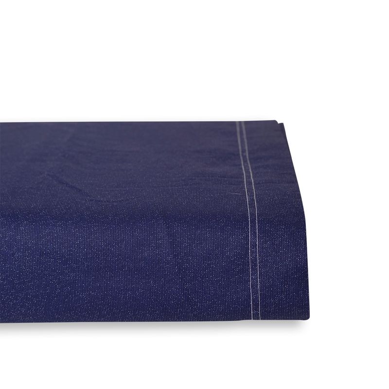 NINA HERRERA - Cubreplumón Kids Shibori Azul 220 hilos 1,5 Plaza