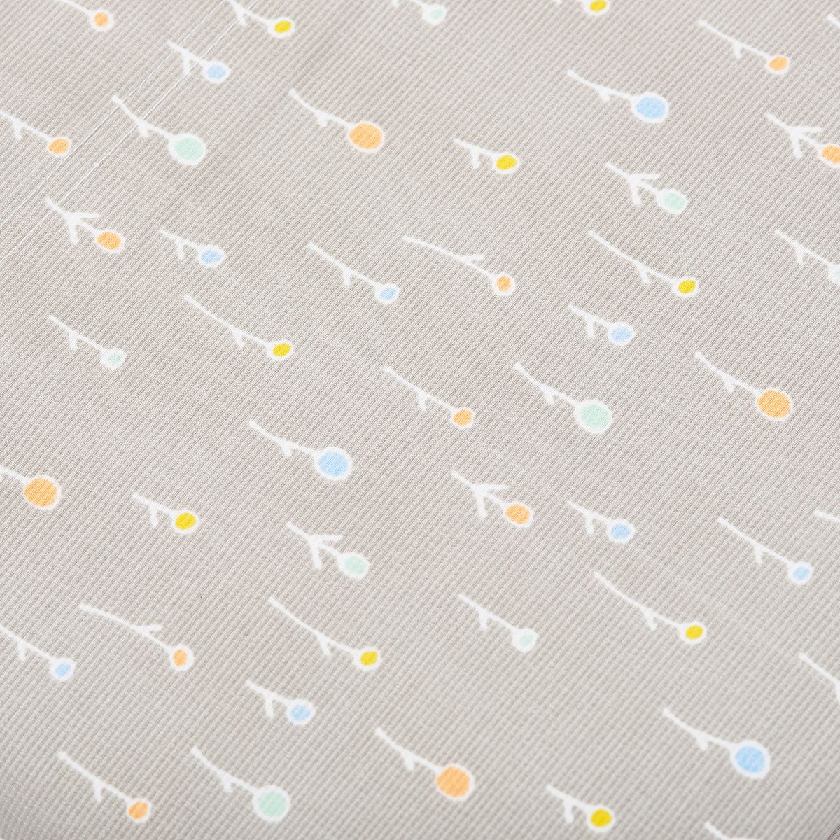 NINA HERRERA - Cubreplumón Kids Rama Gris 220 Hilos 1,5 Plaza