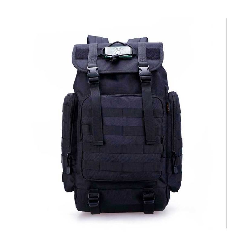 DEFENSOR FOREVER - Mochila Trekking Militar 40 Litros Negro