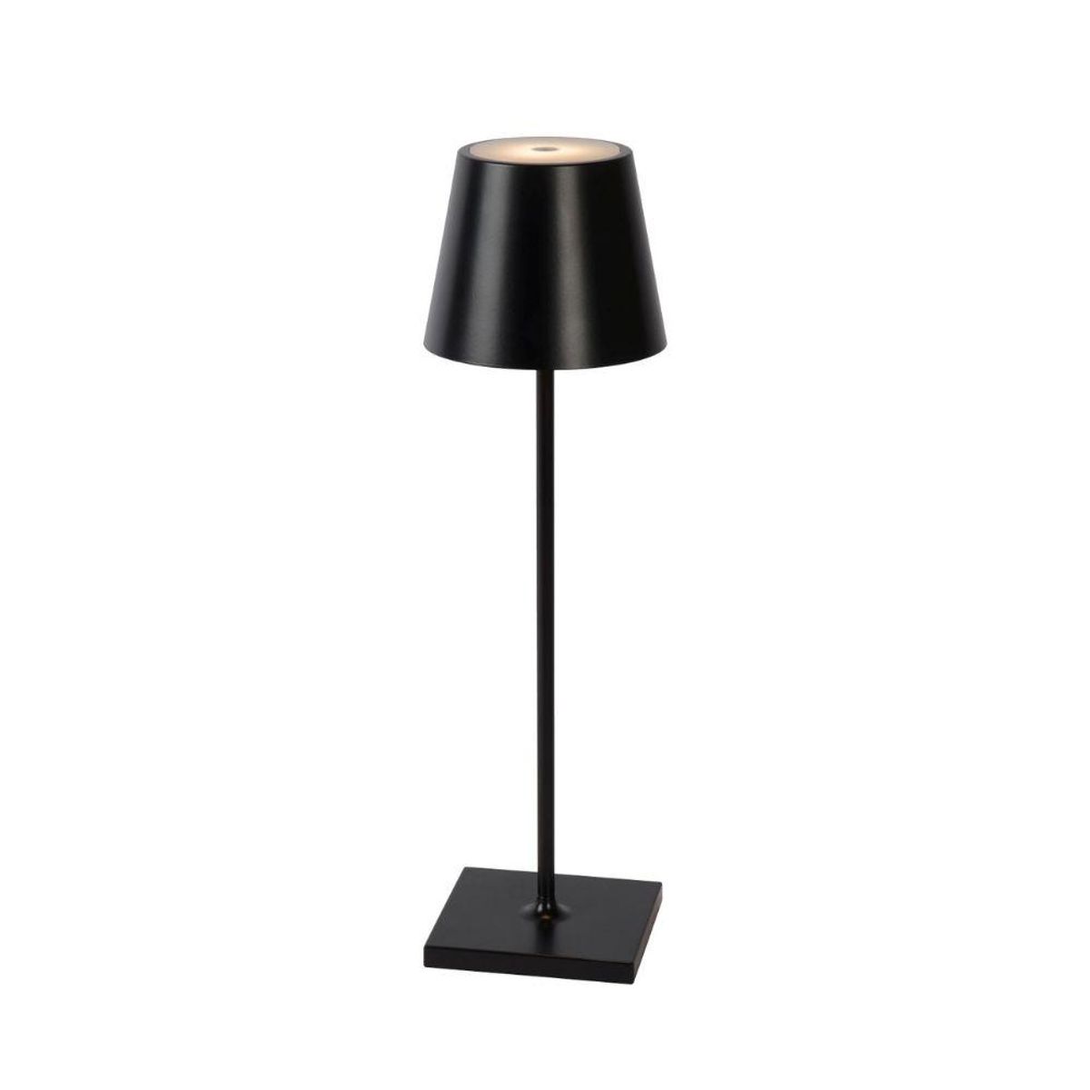BOSCO - LAMPARA DE MESA JUSTIN OUTDOOR NEGRO RECARGABLE BOSCO