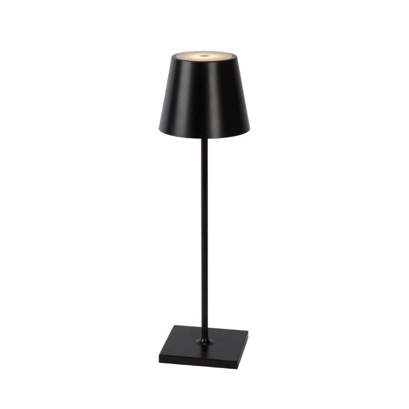 BOSCO - LAMPARA DE MESA JUSTIN OUTDOOR NEGRO RECARGABLE BOSCO