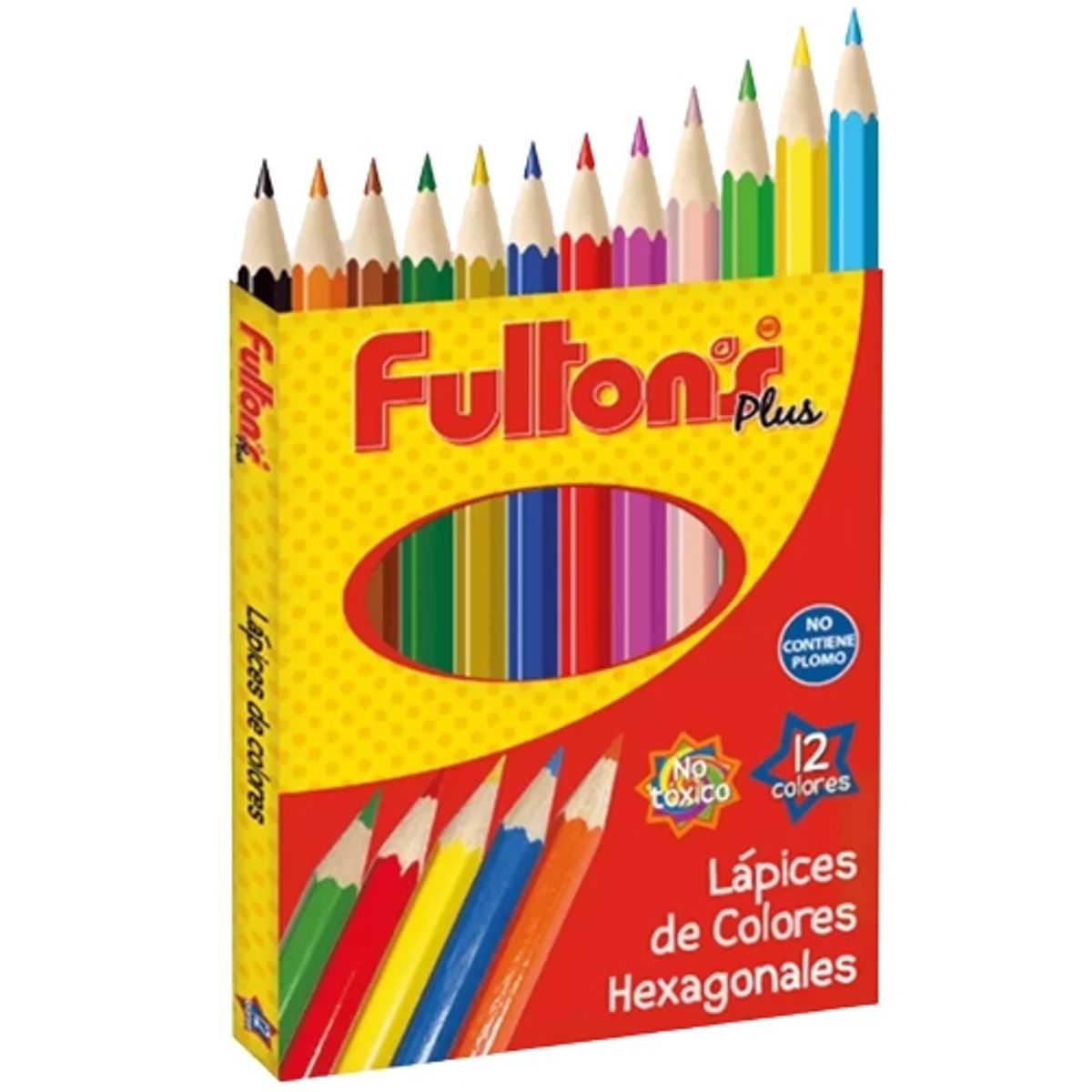 FULTONS - Lapices De Colores Fultons 12 colores