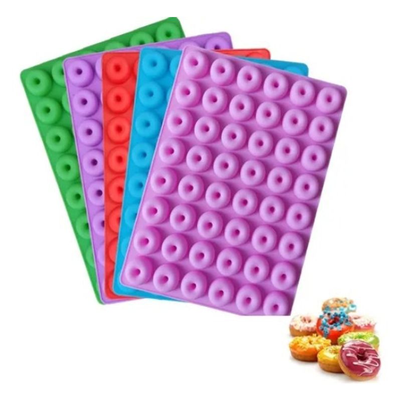 GENERICO - Molde De Silicona Para Gomita Donas Mini Donas Repostería