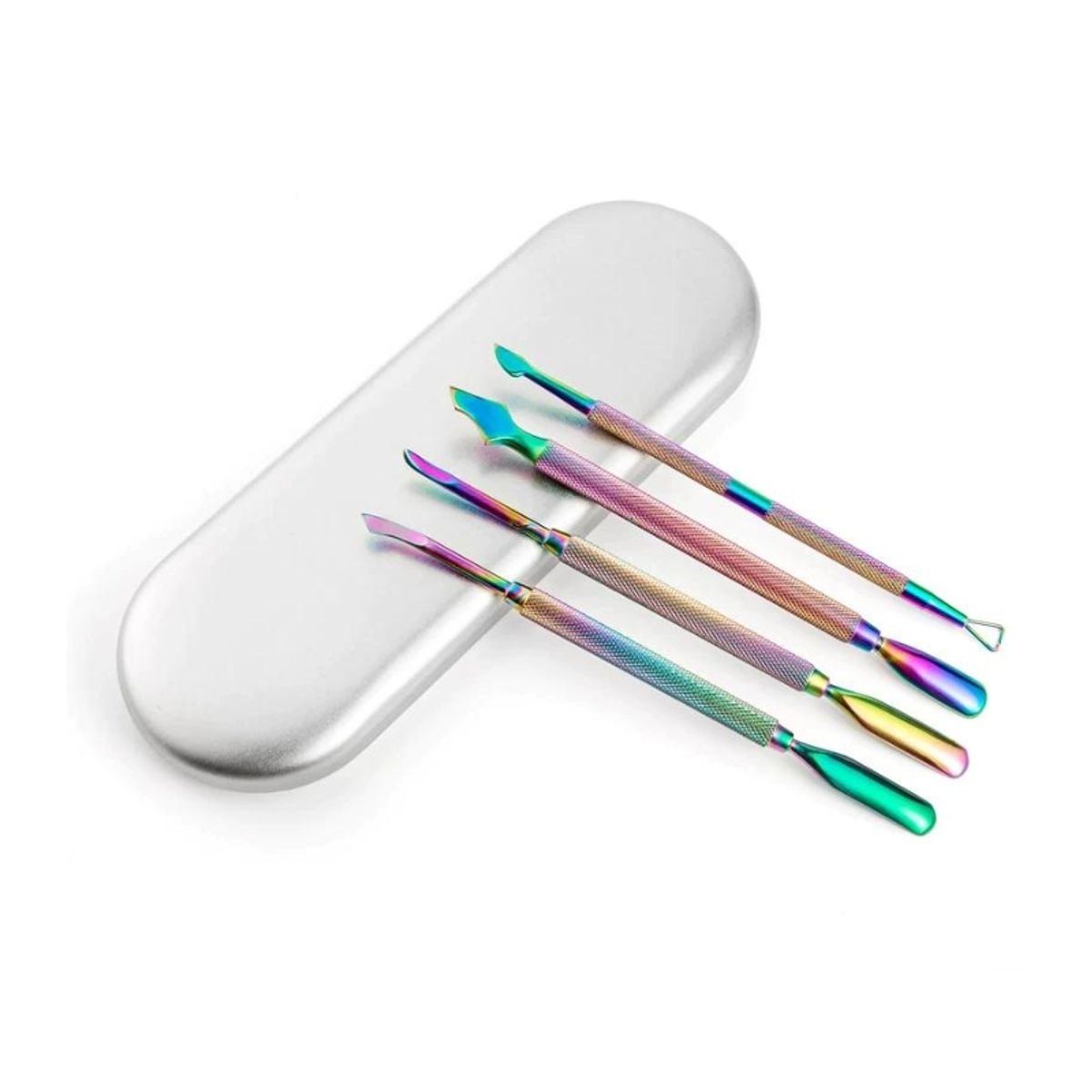 BLUUM - Set 4 Repujadores dobles Para Manicure Uñas