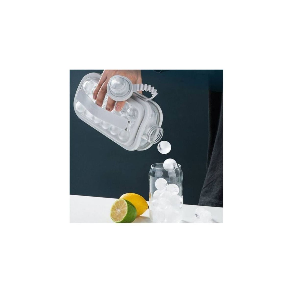 GENERICO - Hielera Molde De Cubos De Hielo Botella Portátil  Cubos hielo