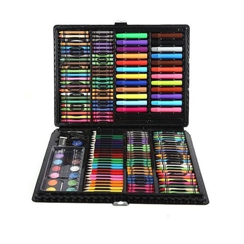GENERICO - Set Arte 150Pcs Lápices Plumones Colores Arte