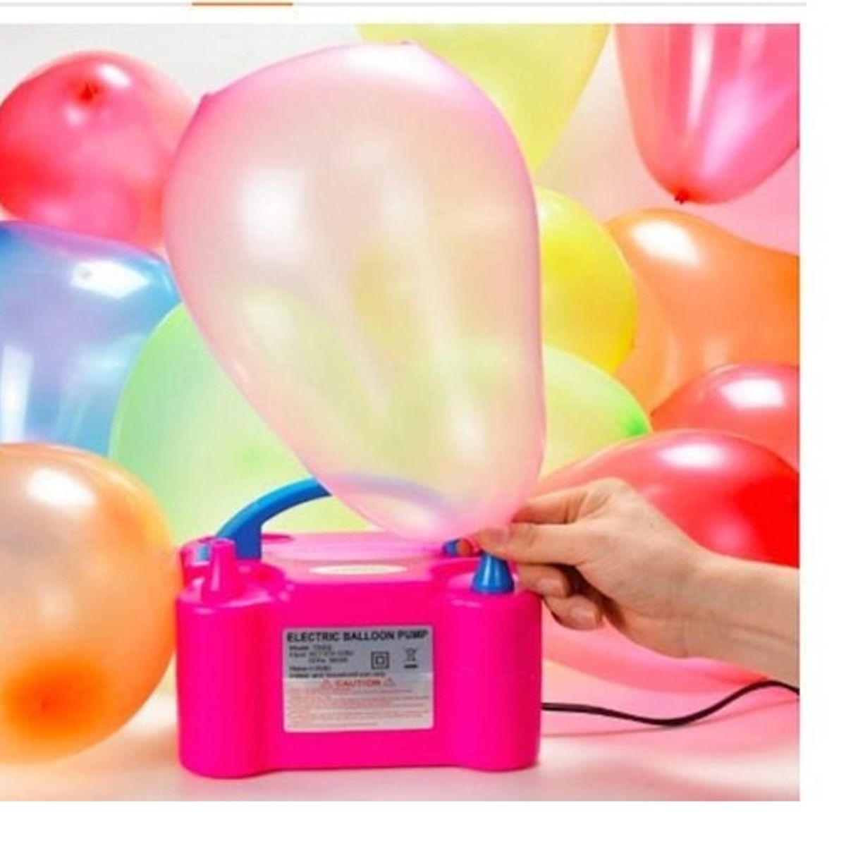 GENERICO - Inflador Automático Eléctrico De Globos