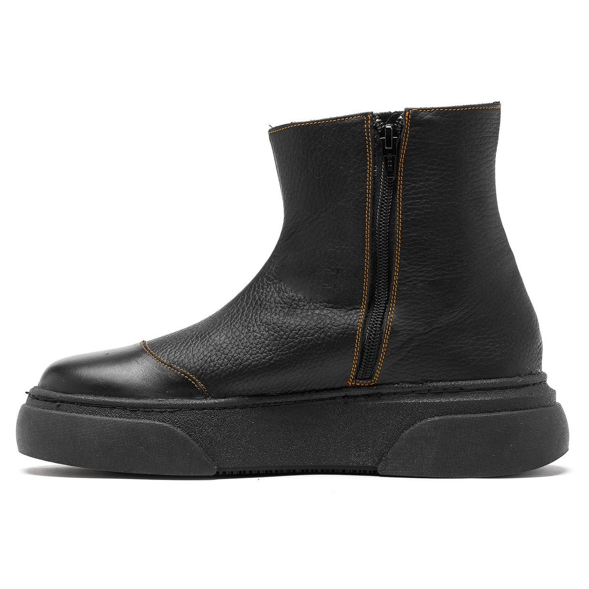 LANDAZURI - Zapatilla Cuero Frigg Negra Landazuri