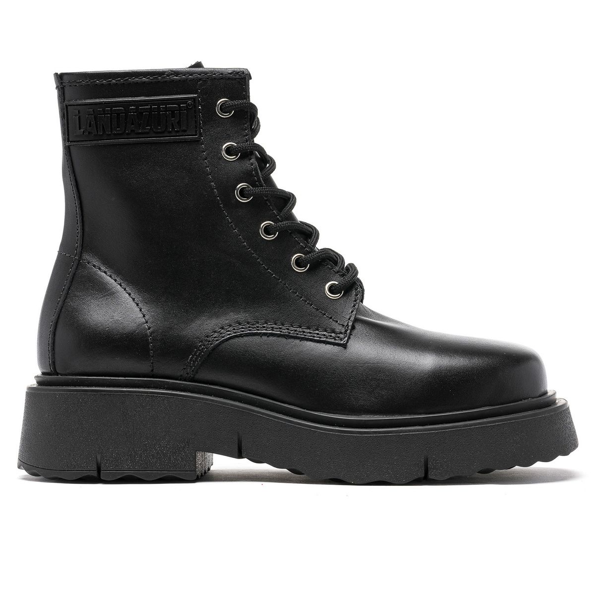 LANDAZURI - Botín Cuero Atenea Negra Landazuri