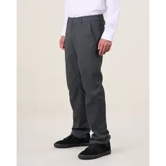 POLEMIC - Pantalón escolar pretina elasticada SLIM FIT Gris