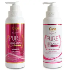 CLOE - Shampoo más Acondicionador Pack Pure Sensation Color 400 ml