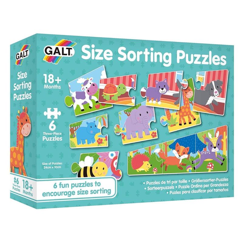 GALT - Puzzle Asociación Tamaño - Rompecabezas
