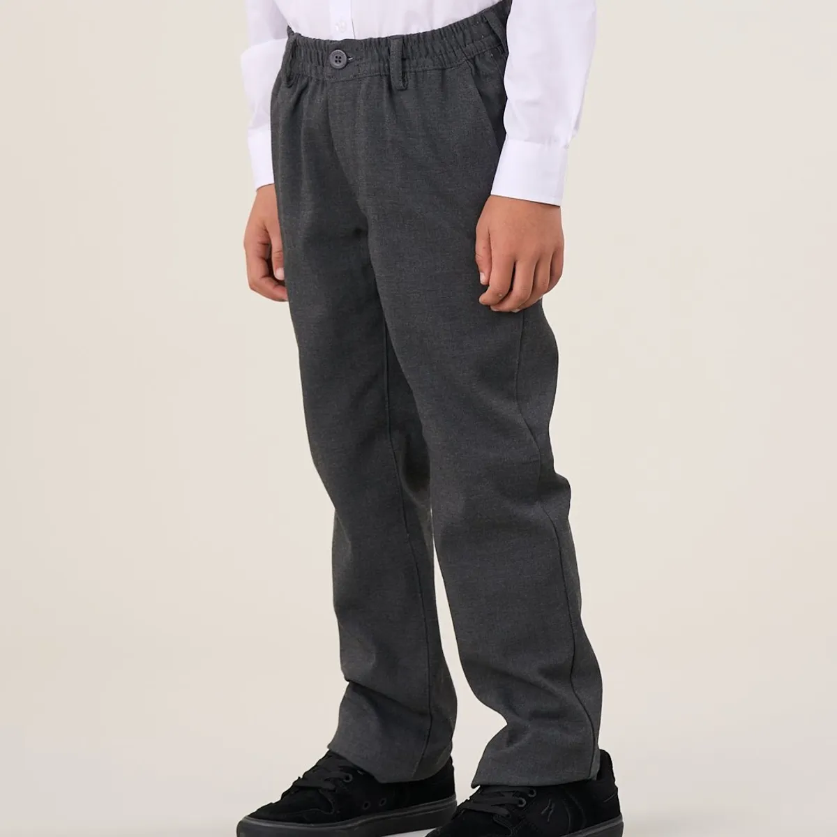 POLEMIC - Pantalón escolar pretina elasticada slim Fit CP1119 - Polemic