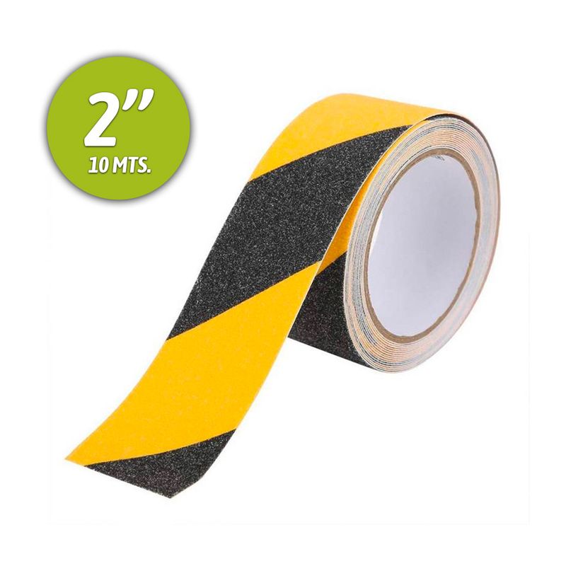 DALI - Cinta Antideslizante Amarillo-Negro 5cm x 10m