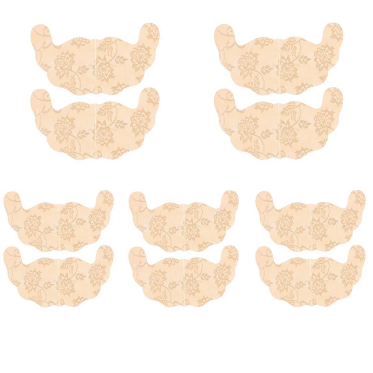 EVERSO - Pack 5 Sujetador Invisible Encaje Autoadhesivo Push Up