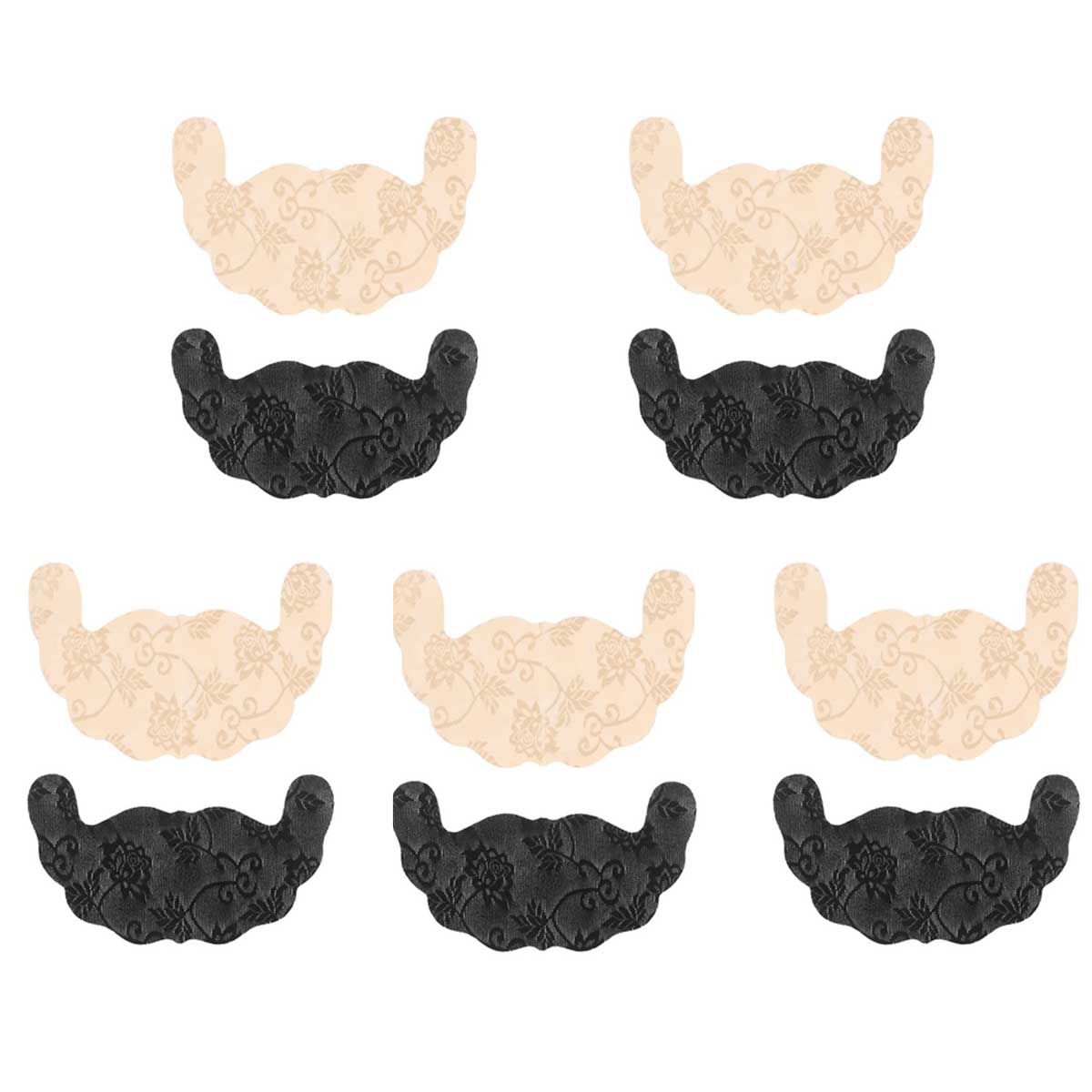 EVERSO - Pack 5 Sujetador Invisible Encaje Autoadhesivo Push Up