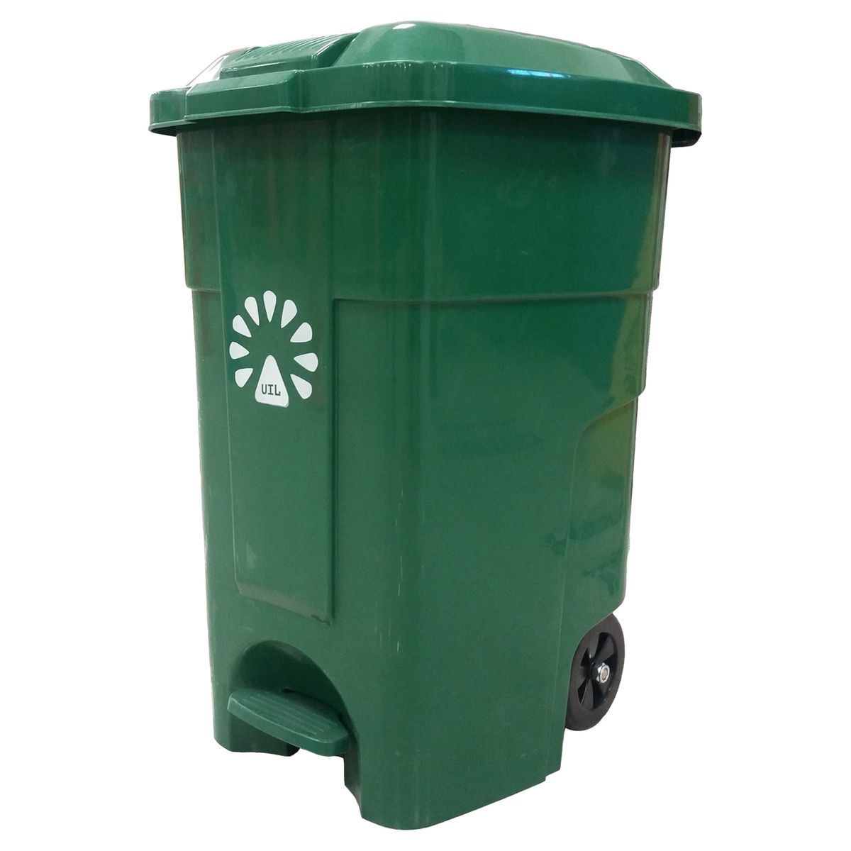 LORENZINI - Contenedor Basurero 50lt Verde Cpedal