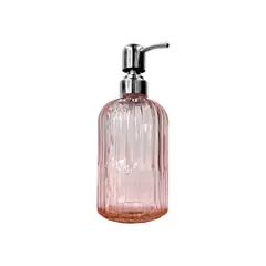 GENERICO - Dispensador de Jabón Transparente Color Rosa