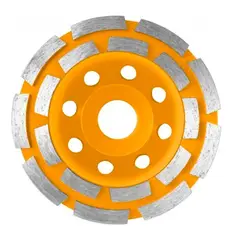 INGCO - Disco Copa Diamantado Pulir Turbo 125mm Doble Segmento