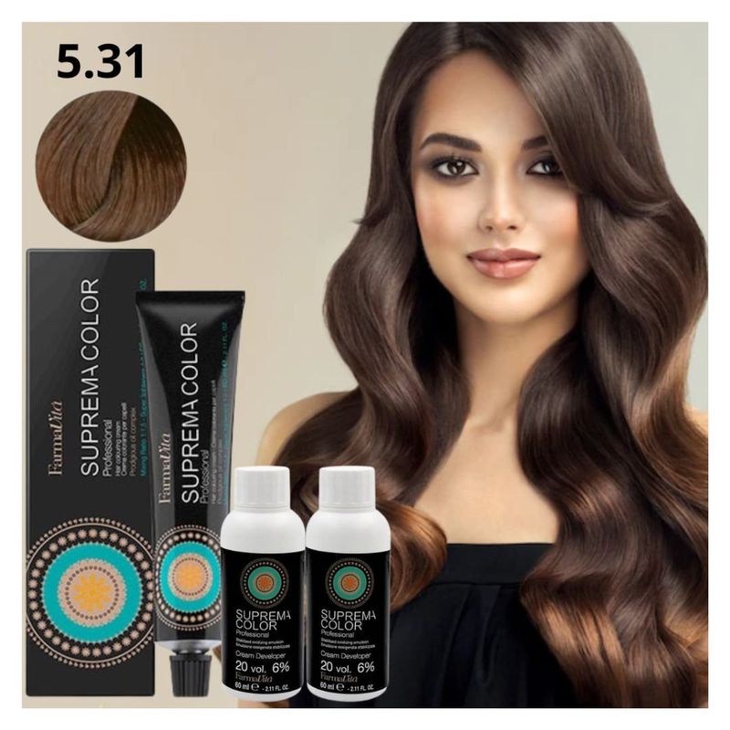 FARMAVITA - TINTURA DE CABELLO PROFESIONAL PERMANENTE SUPREMA COLOR