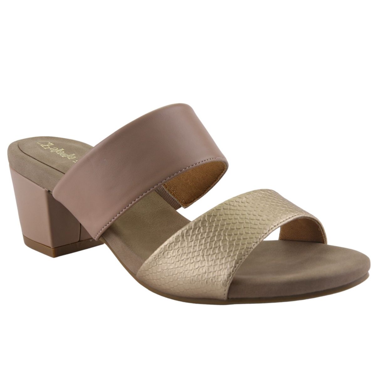 CHALADA - Sandalia Mujer Dorado Casual Chalada Flex-3