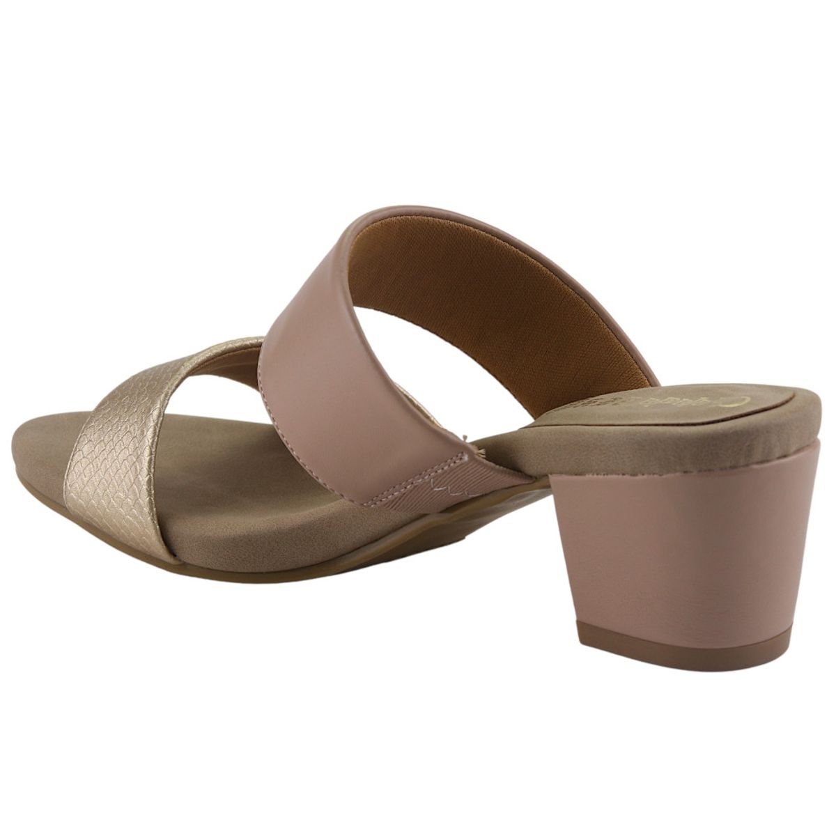 CHALADA - Sandalia Mujer Dorado Casual Chalada Flex-3