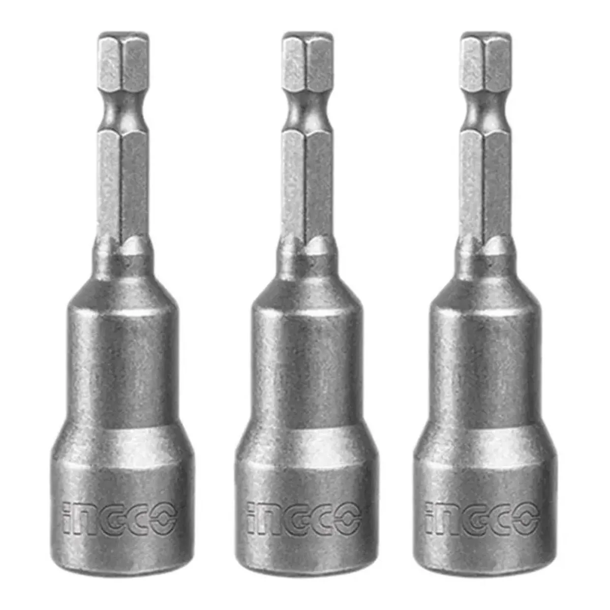INGCO - Adaptadores Para Taladro 10mm Punta Magnetica 3 Pcs Ingco