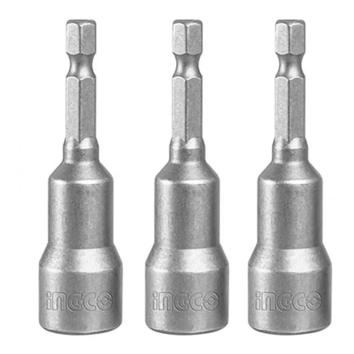 INGCO - Adaptadores Para Taladro 12mm Punta Magnetica 3 Pcs Ingco