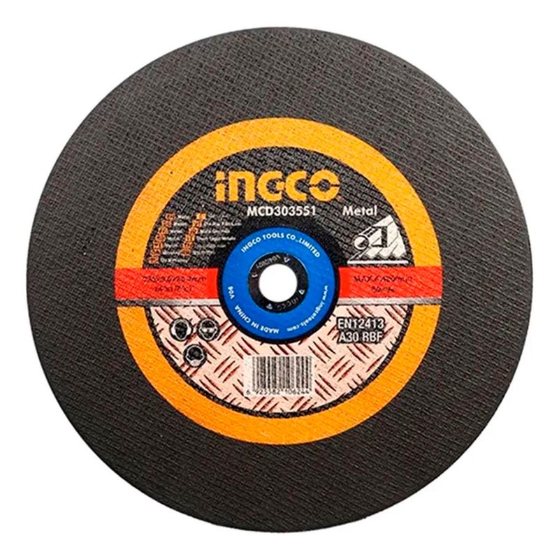 INGCO - Disco Corte Metal 14 355mm Tronzadora Ingco Mcd303551