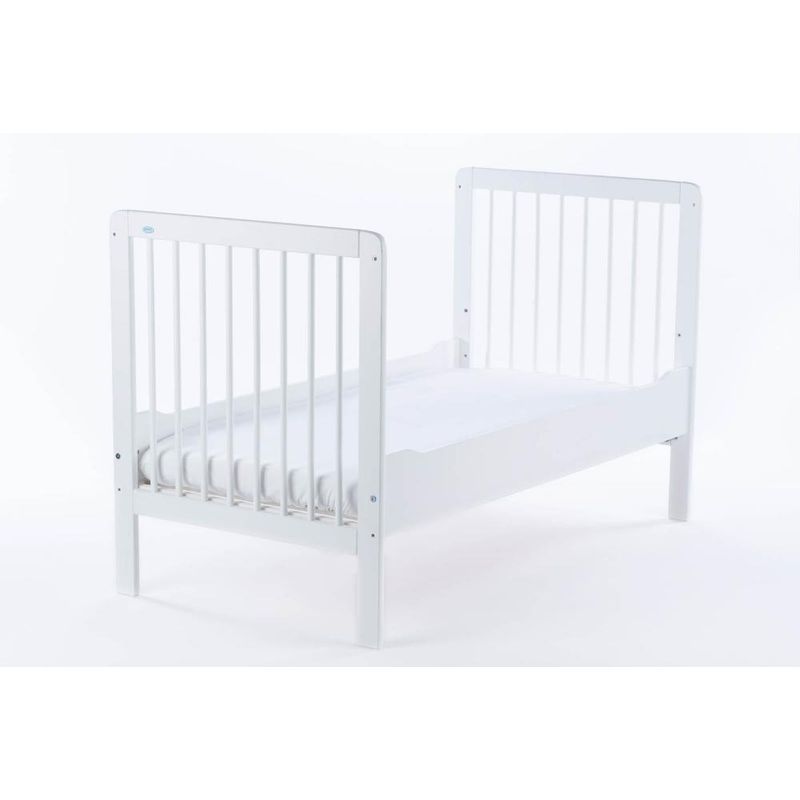 DREWEX - Cuna Convertible y Cama de Transición (140 x 70) - Blanco - Blanco
