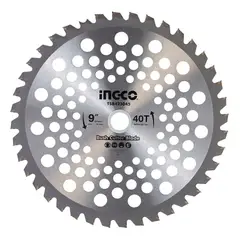 INGCO - Disco Desbrozadora Desmalesadora Orilladora 230mm 40 Dientes
