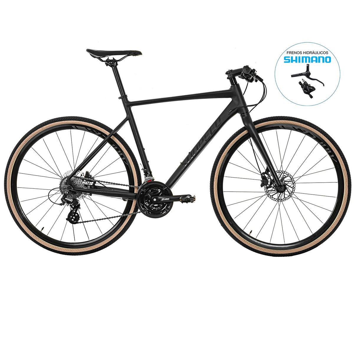 SUNPEED - BICICLETA GRAVEL KEPLER HIBRIDA MT200 TALLA M 50