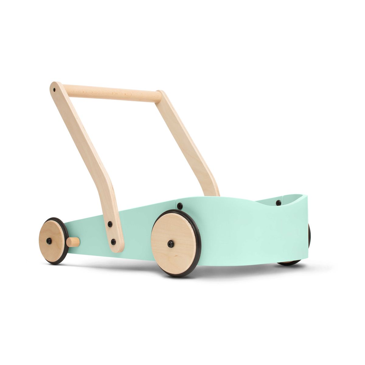 RODA - Carrito Andador Madera Roda Verde Claro