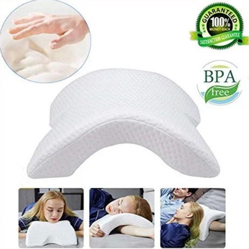 GENERICO - Almohada Sin Presión Curva Pressure Free Memory